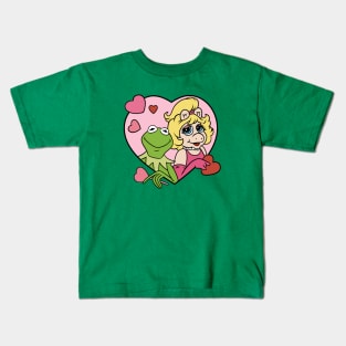 Kermit S2 Miss piggy Kids T-Shirt